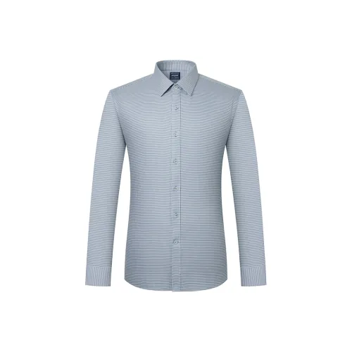 Camicissima Синий Зеленый Гусиная лапка Итальянская версия Ожерелье-чокер Мужская Рубашка