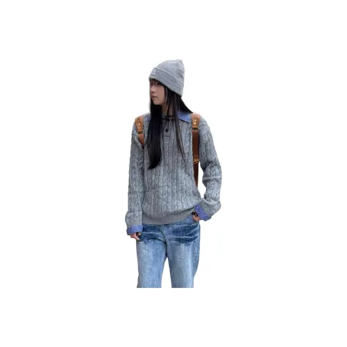 BRG Серый Унисекс Трикотаж