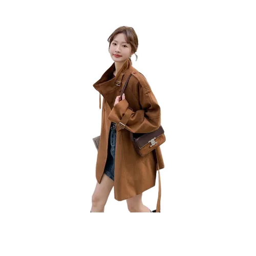 BONAS Кофе Женские Пальто