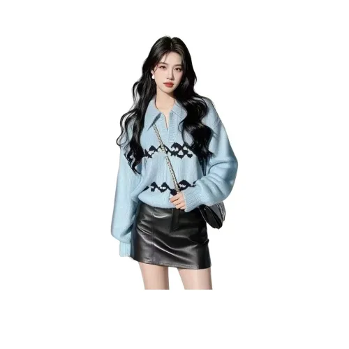 LANGQING Изображение Цвет Подарок Wave Прозрачный Бренд Наклеенный Женский Трикотаж