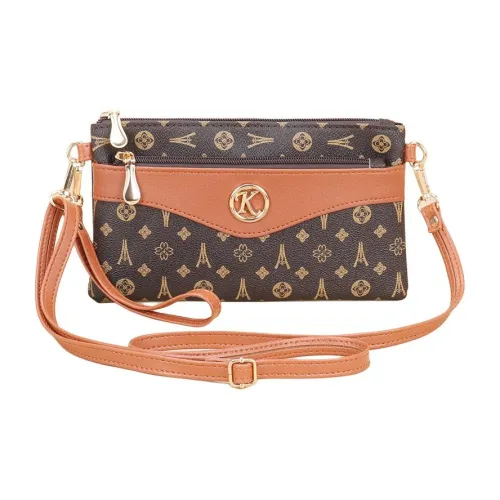 SMVP PU (полиуретан) клатч стандартный женский многоцветный