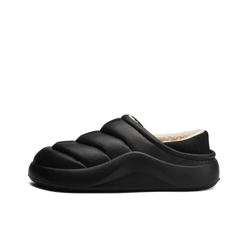 NANJIREN ЭВА Флоковый противоскользящий и устойчивый к истиранию тихий домашний шлепанец для мужчин