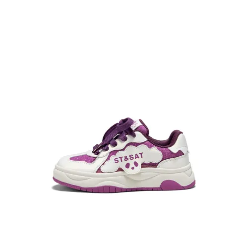 ST SAT Устойчивые к истиранию низкие кроссовки для скейтбординга для детей