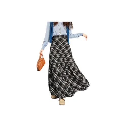 FAWENXIANGZI Повседневный длинный юбка женский