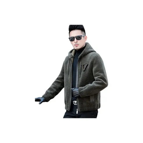 SENJIALUO Вельвет Feel Пальто Мужское