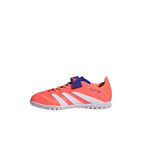 Adidas Predator CLUB Low Топ Детские футбольные бутсы Облачный белый Beam Апельсин