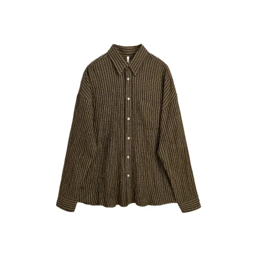 Подсолнух Khaki Унисекс Рубашки