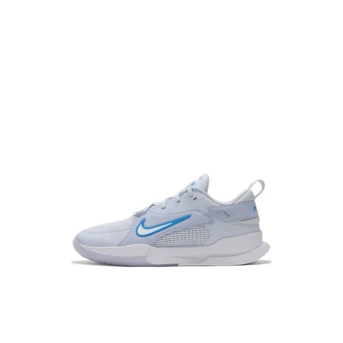 Nike Crosscourt Low Баскетбольные кроссовки Топ Серый Белый Детский