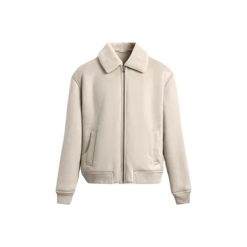 ZARA Light Gray Men's Jackets ZARA Светло-серые мужские куртки