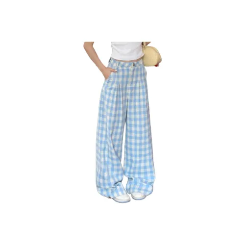 HKPXR Синий Женские Повседневные Брюки