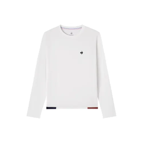 Le Coq Sportif Белые Женские T-рубашки