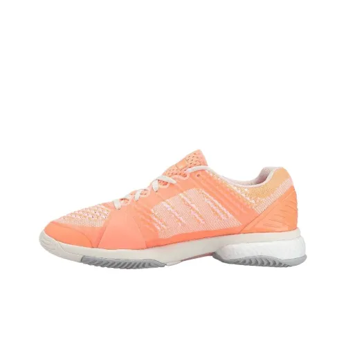 Adidas Barricade Low Топ Теннисные Кроссовки Женские Светло-Оранжевые