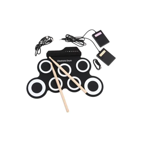 TUMIYU Новичок Электронный комплект для барабанов Складной Ручной Электронные барабанные инструменты для детей