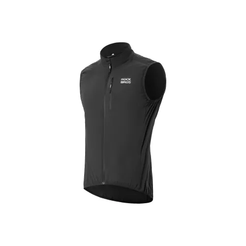 ROCBROS Мужские черные жилеты