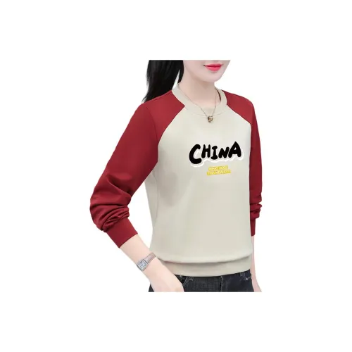 Left Bank Круглый вырез Повседневный свитшот Женский