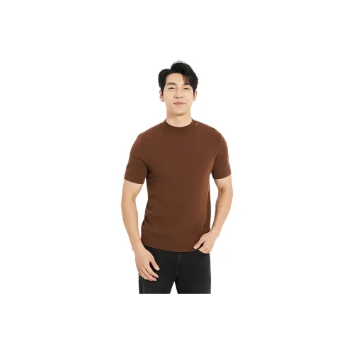 LESS IS MORE Коричневый Красный Кофейный 25QMS9052S Мужские Свитера