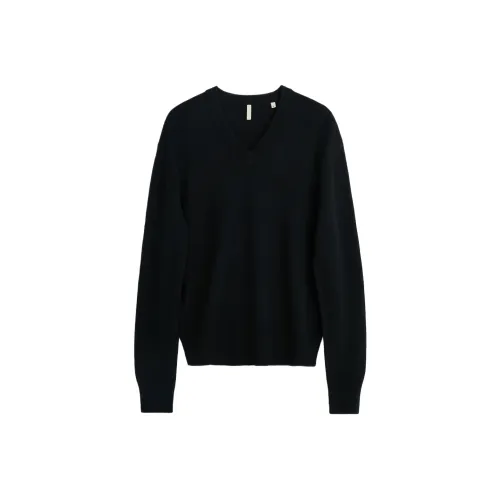 Sunflower Black Unisex Sweaters Подсолнух Черный Унисекс Свитера
