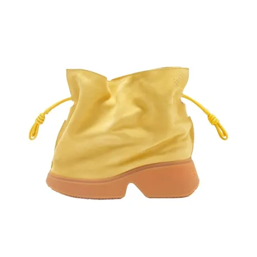 LOEWE Flamenco Ботильоны Женские Желтые