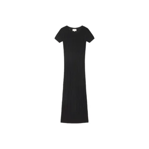 Loulou De Saison Короткое Платье с Короткими Рукавами Женское