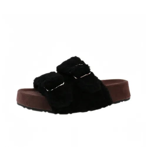 Rutai Резина Флок Слипоны Женские