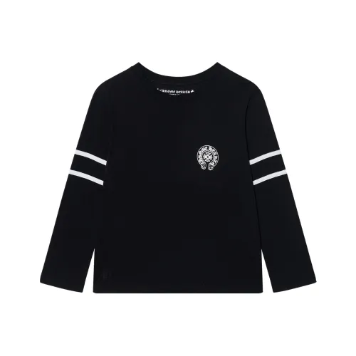 Chrome Hearts Мужские черные футболки