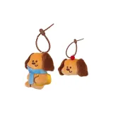 Щенок с шарфом, кукла, украшение + фрукты, щенок, кукла, украшение