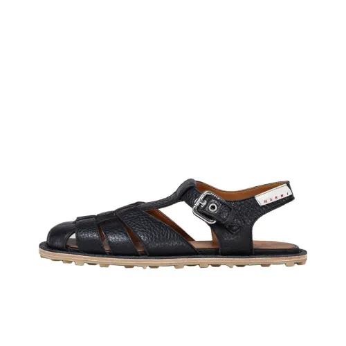 MARNI Римские сандалии Мужские Черные