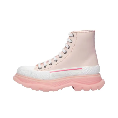 Alexander McQueen Короткий Обувь на платформе Женская Белая