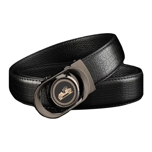 Vintage Cars Ремни из коровьей кожи Мужской 3,5 см