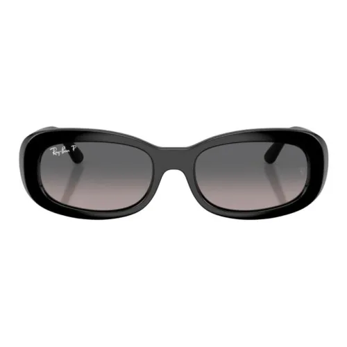 RayBan Propionate OVAL SUNGLASSES Унисекс Полированный Черный Черный Полированный Гаванский Полированный Прозрачный Бежевый