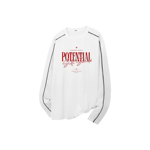 Lan Miao Длинный рукав Т-рубашка Унисекс