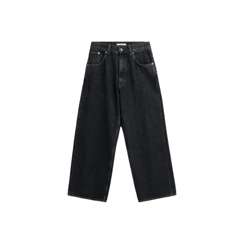 Sunflower Black Unisex Jeans Подсолнух Черный Унисекс Джинсы