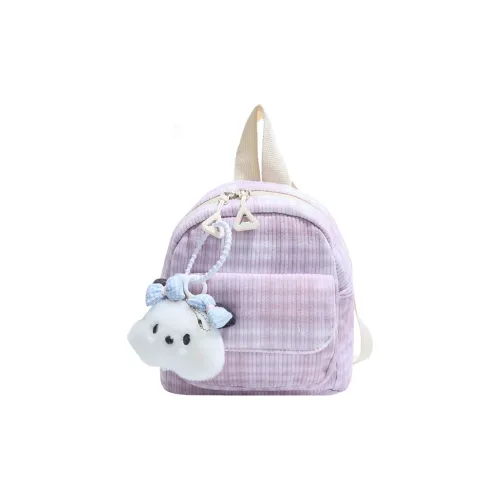 WXRX Вельвет Рюкзак Unisex Light Фиолетовый Синий Зеленый Серый