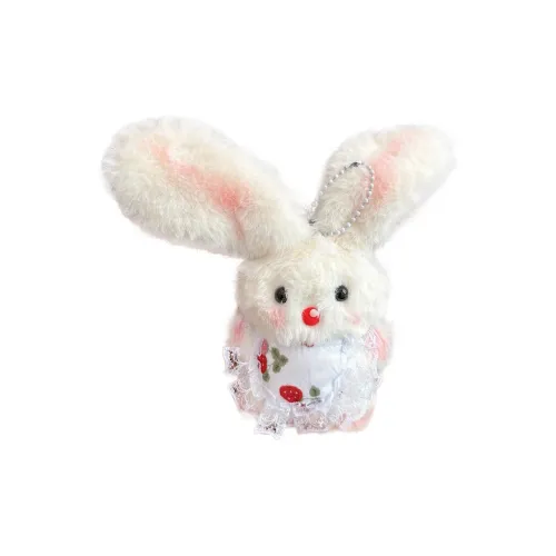 HUHUXIONG Фартук с длинными ушками кролика плюшевая подвеска высота 7,5 см
