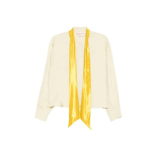 MARNI Бежевые Женские Рубашки