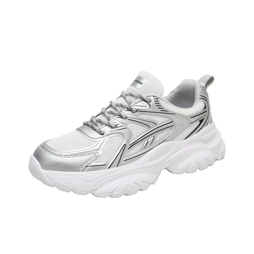 CEKOOM Амортизация Баланс Увеличение Высоты Низкий Топ Толстая Подошва Женские Кроссовки