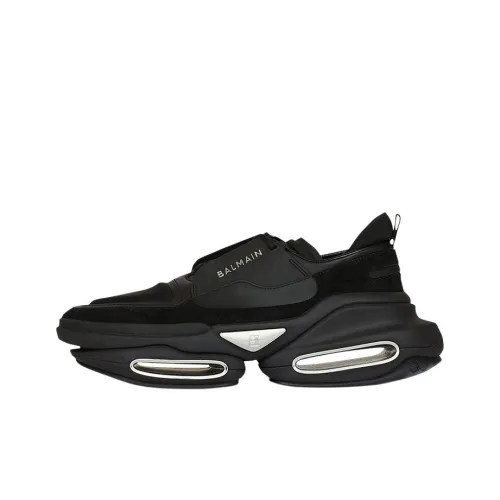 BALMAIN B Смелый Низкий Топ Повседневная Обувь Мужская Черная