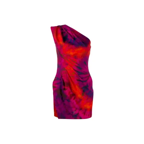 DSQUARED 2 Фуксия Женские Платья без рукавов