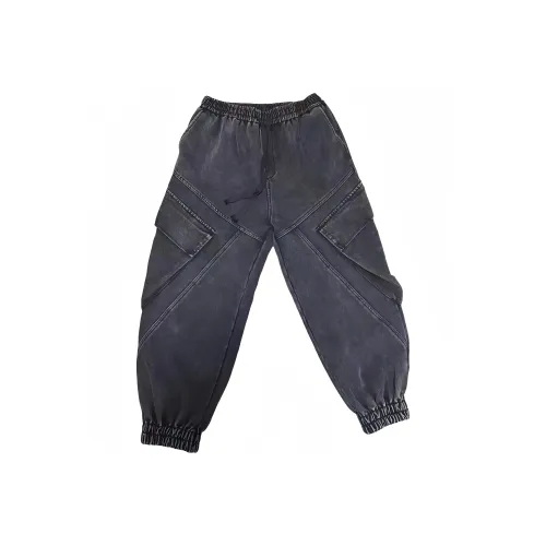 CAT'S PAW Серый Унисекс Джинсы