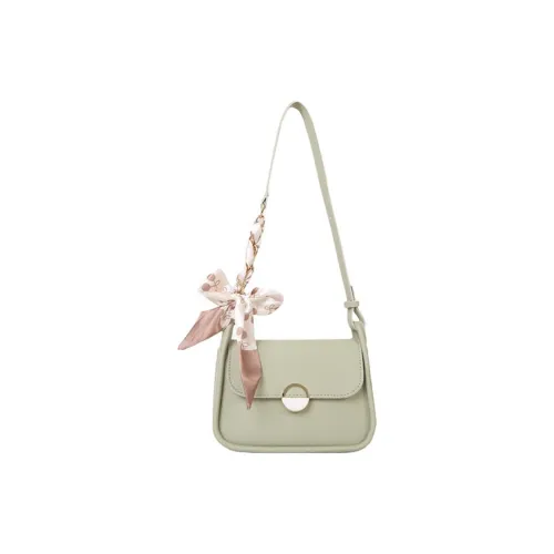 Worm's Home ПУ (полиуретан) Седло Сумка Сумка через плечо Стандартная Женская Черный Экрю Желтый Зеленый