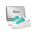 White (Светло-синий шнурки)