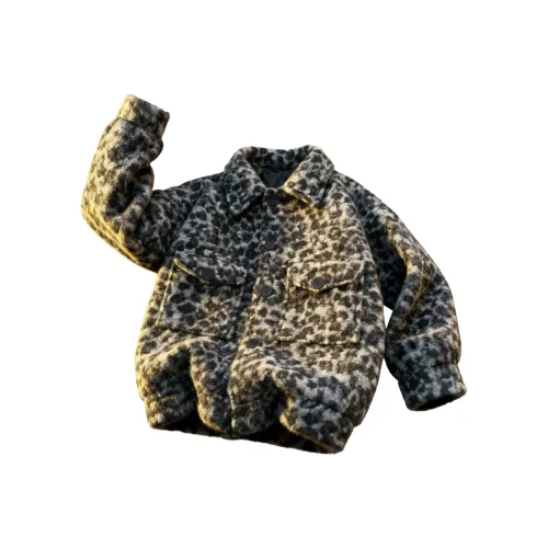 IXXAT Snow leopard С принтом Унисекс Бархатные куртки