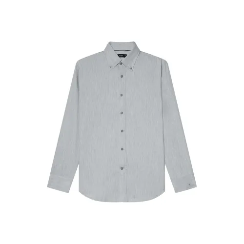 J.D.V Светло-серые унисекс рубашки