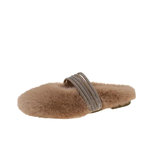 Rutai Резиновая подошва Furry Обувь Верхняя одежда Женская