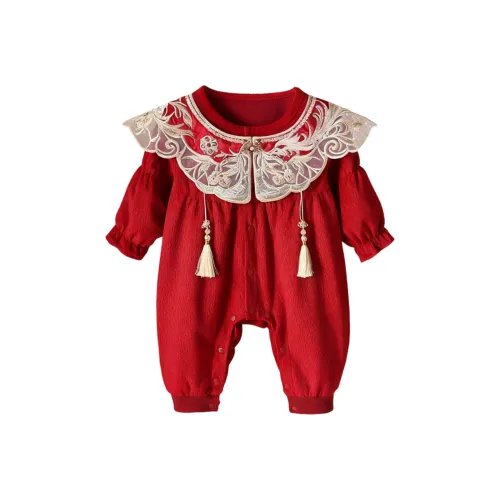 GOYN Настоящий Красный Малыш Комбинезоны Ползунки