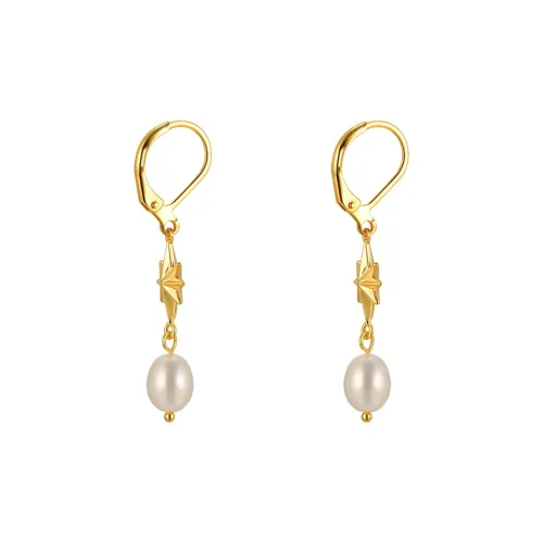 EAR PARTNER Серьги-гвоздики из серебра 925 пробы женские