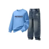 Синий Dream-Деним Синий/Умный Английский K