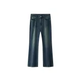 Джинсовый синий, серый, модель 88401.