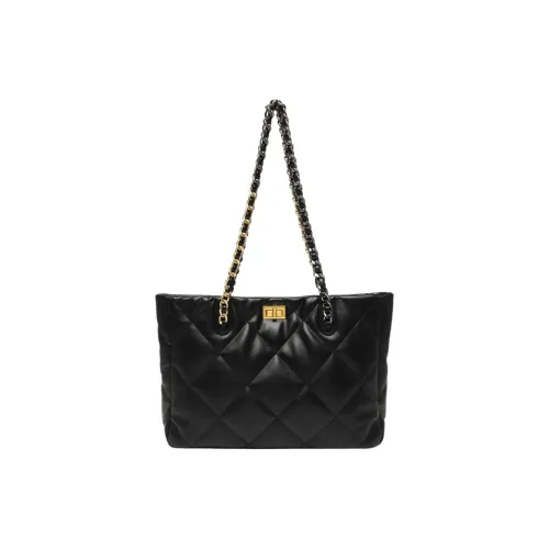 OUBOTE Сумка через плечо из коровьей кожи женская черная