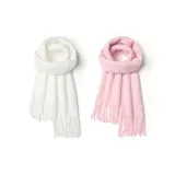 Белый + Светло-розовый